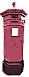 post box/ mail box early UK