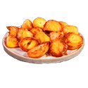 roast potatoes cooked with the traditional taste