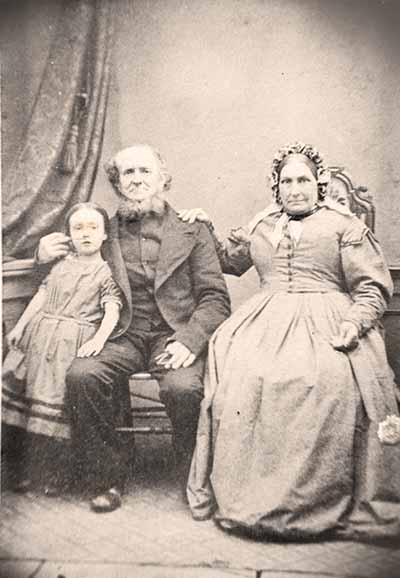 John and Sarah Reedman with a granddaugher