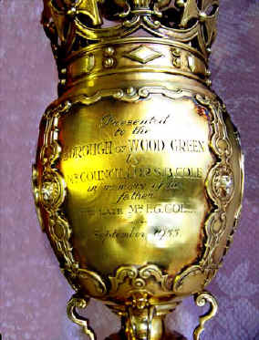 detail of the the mace