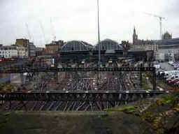 St Pancras Station during building works for Eurostar