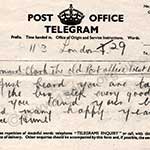 old telegram